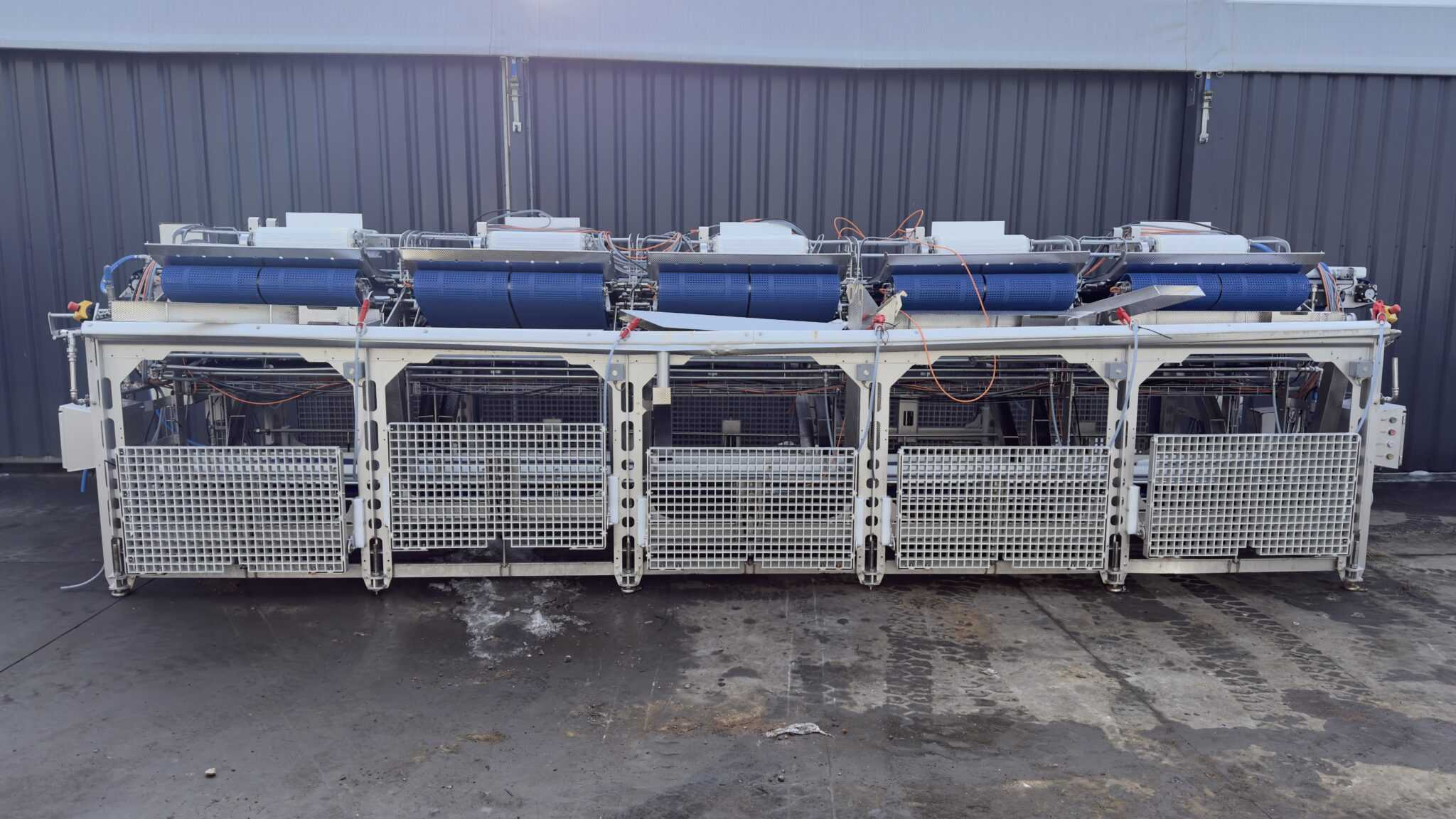 Używana przemysłowa linia sortująca VALKA system transportowy