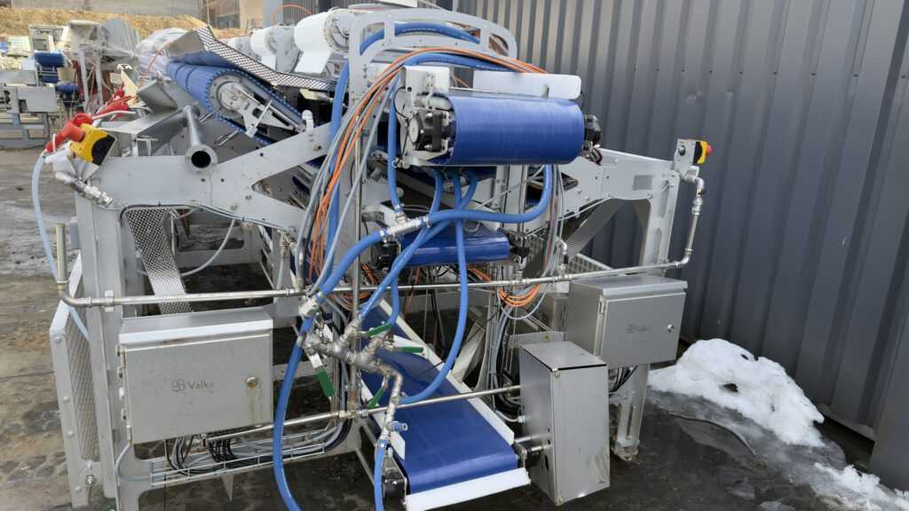 Linia sortująca VALKA przetwórstwo rybne przenośniki