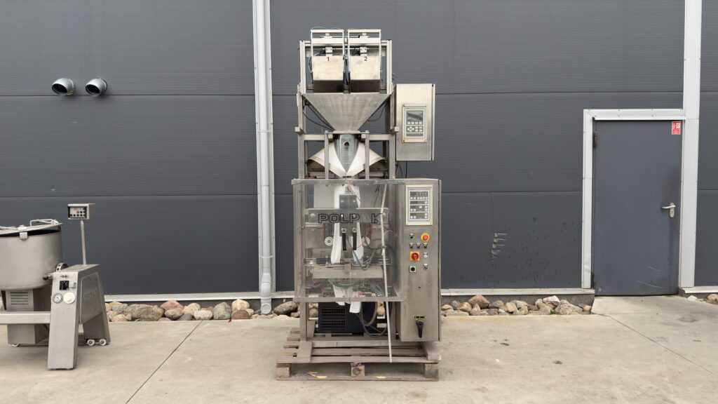 Używana przemysłowa pakowaczka pionowa POLPAK automat VFFS