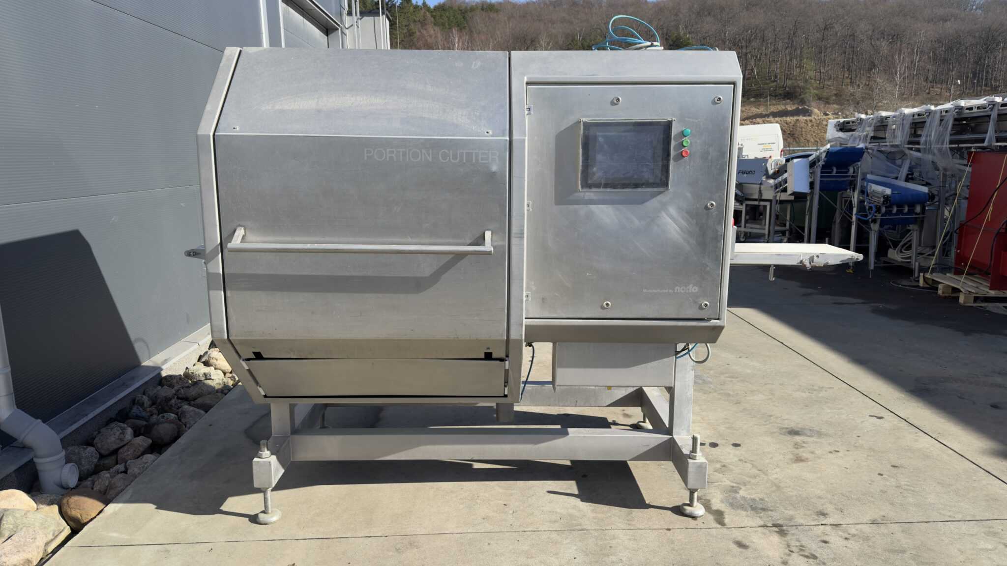 Krajalnica porcjująca Norfo maszyna do cięcia BMC MachFood