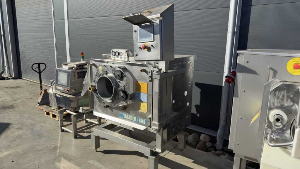 Separator BAADER 605 maszyna do odzysku mięsa BMC MachFood