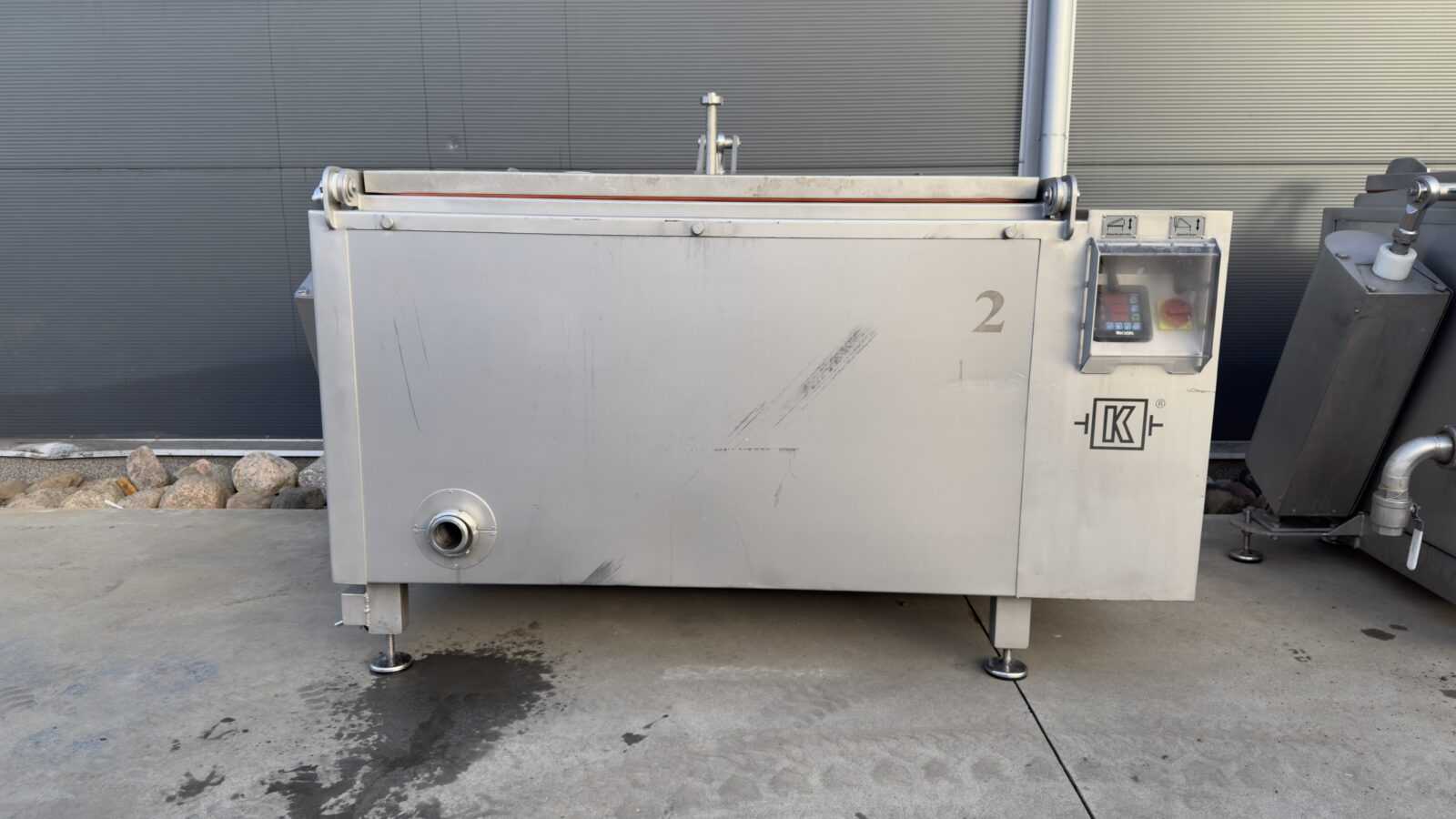 Kocioł warzelny parowy Karpowicz wychylny kosz BMC MachFood