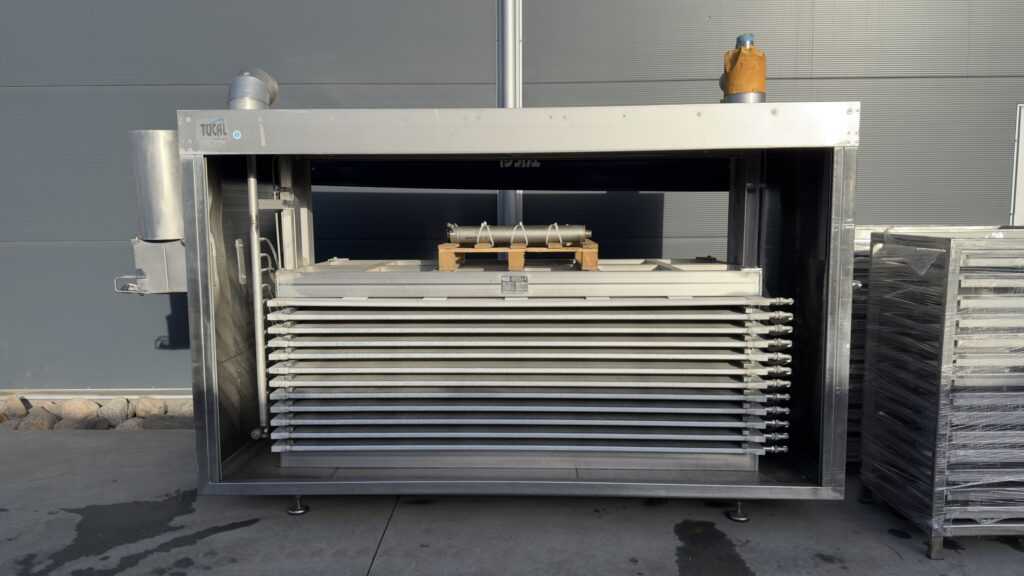 Pozioma zamrażarka płytowa TUCAL amoniak mrożenie BMC MachFood