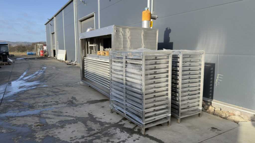 Pozioma zamrażarka płytowa TUCAL amoniak mrożenie BMC MachFood