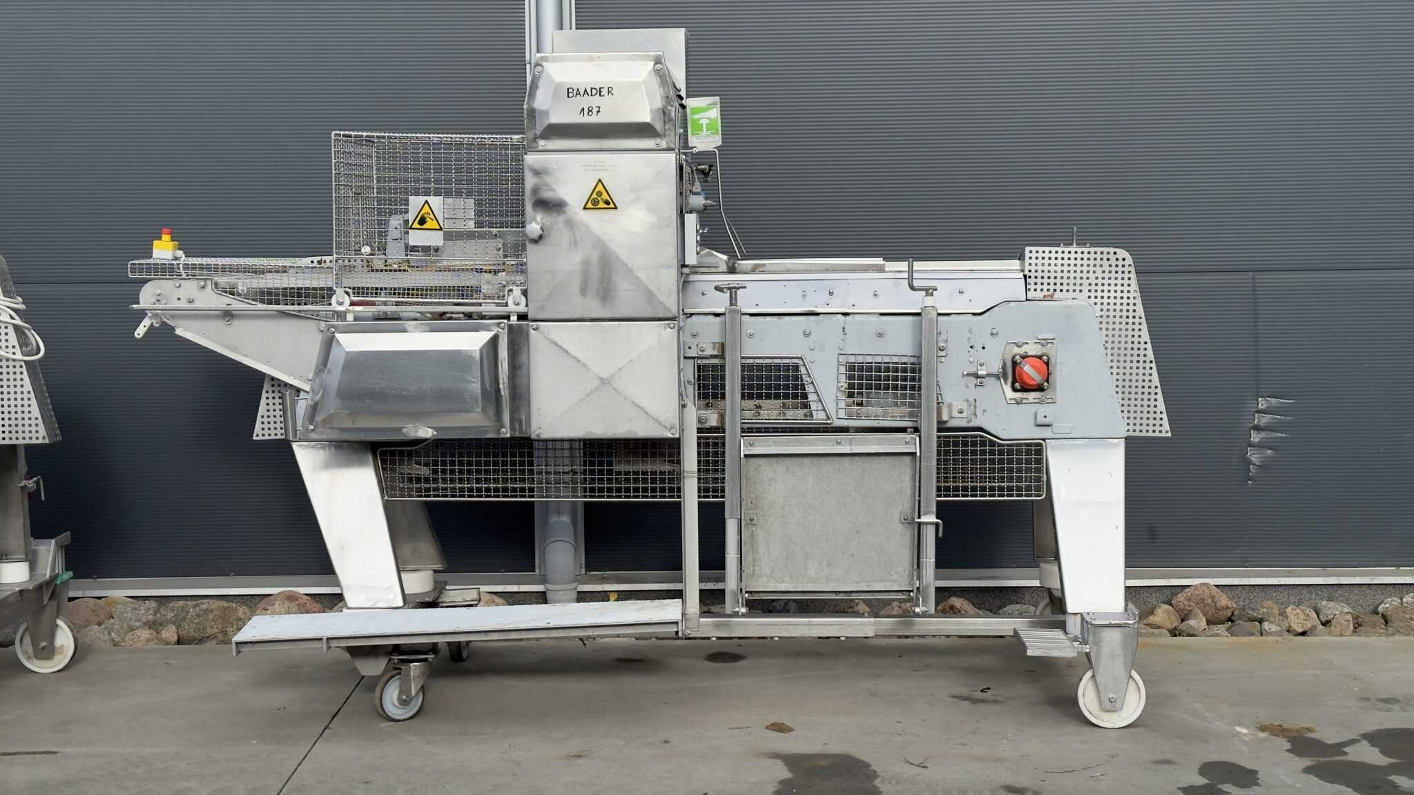 Fileciarka BAADER 187 mobilna maszyna do filetowania ryb BMC MachFood