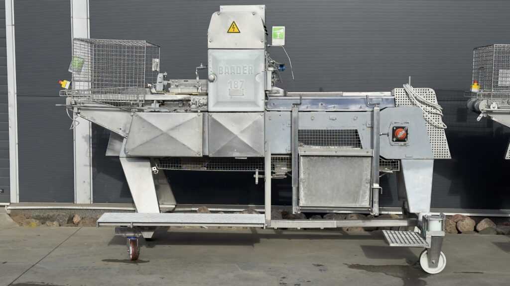 Fileciarka BAADER 187 zautomatyzowana maszyna BMC MachFood