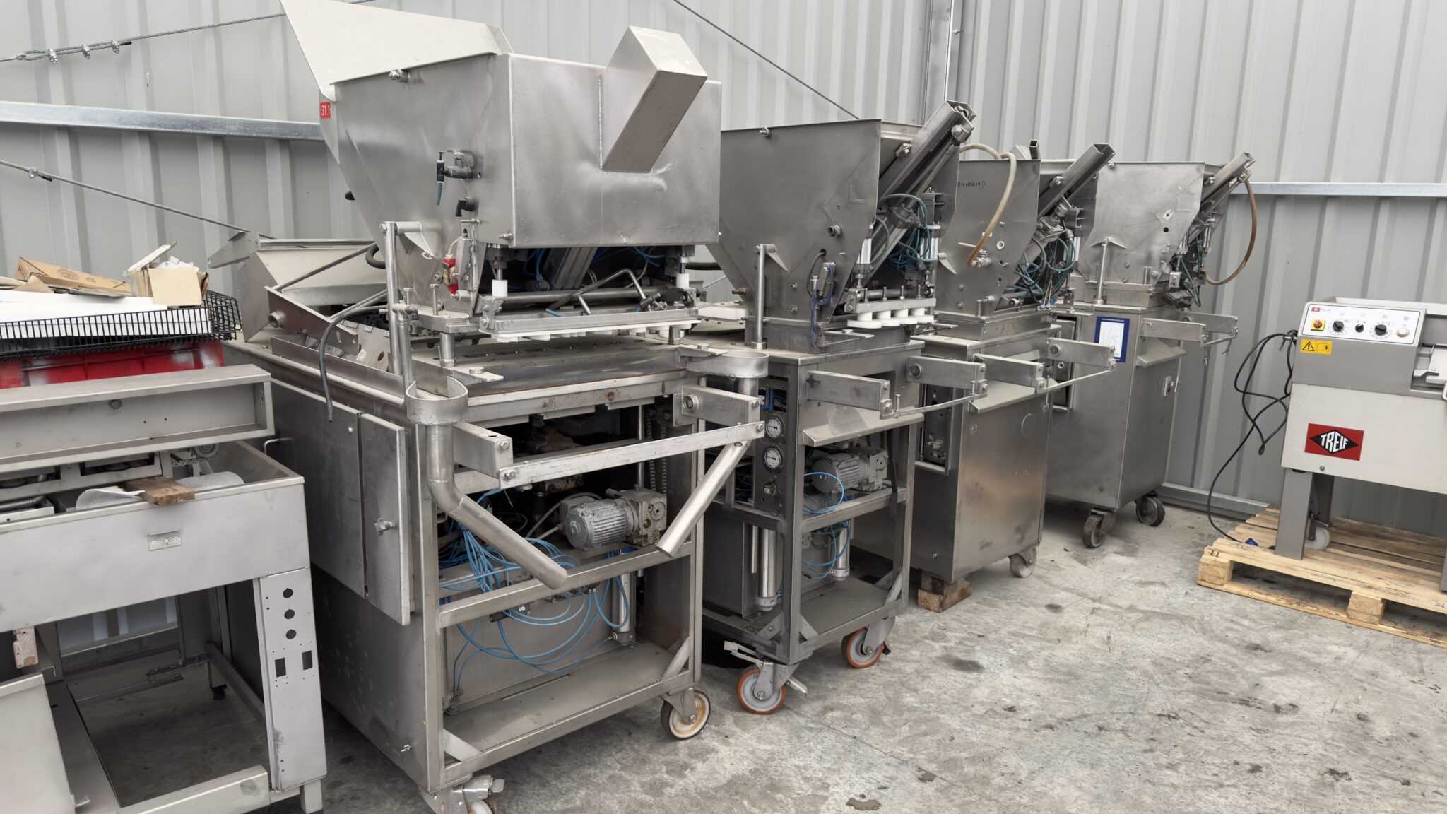 Używana przemysłowa formierka KOPPENS maszyna do hamburgerów